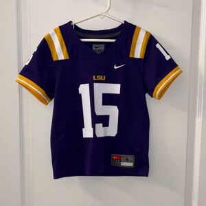 Nike Kids Purple and Gold Jersey